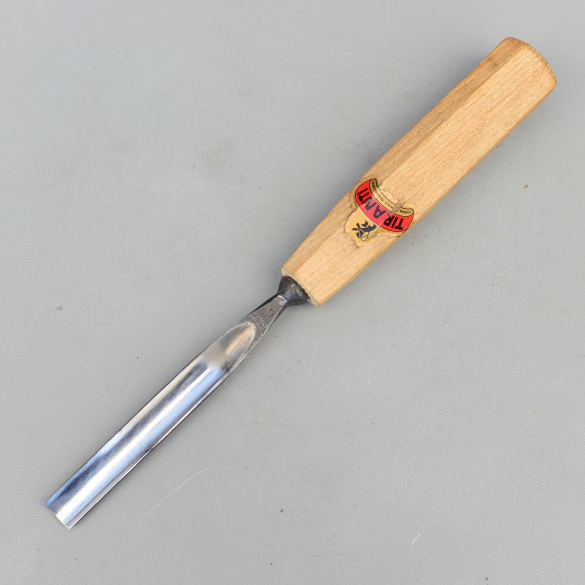 Vintage Tiranti Henry Taylor Acorn Brand Carving Gouge 13mm No6