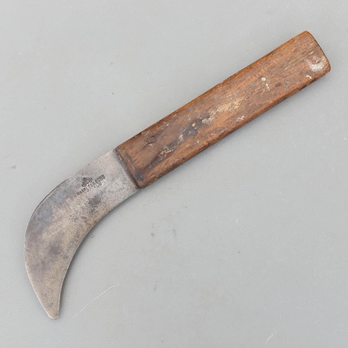 Vintage W.Marples & Sons Sheffield Leatherworkers Curved Leather Tool