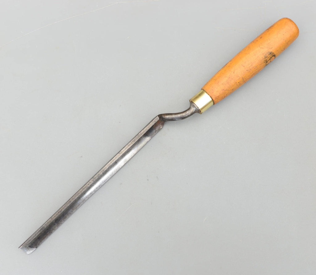 Vintage W.Marples & Sons Cranked Swan Neck Pairing Gouge Chisel 22,5mm