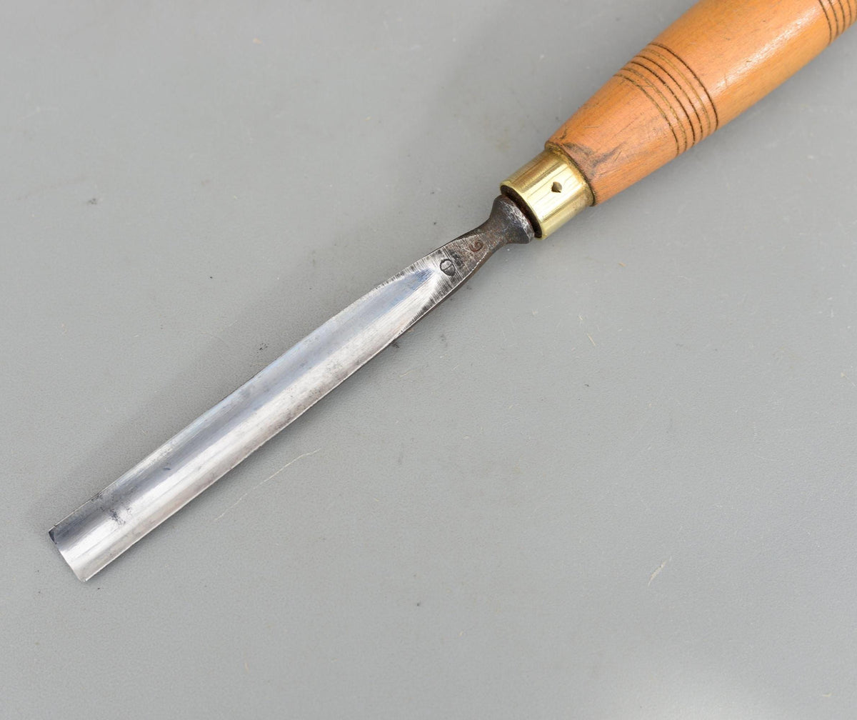 Vintage Henry Taylor Acorn Brand Carving Gouge 14mm No6