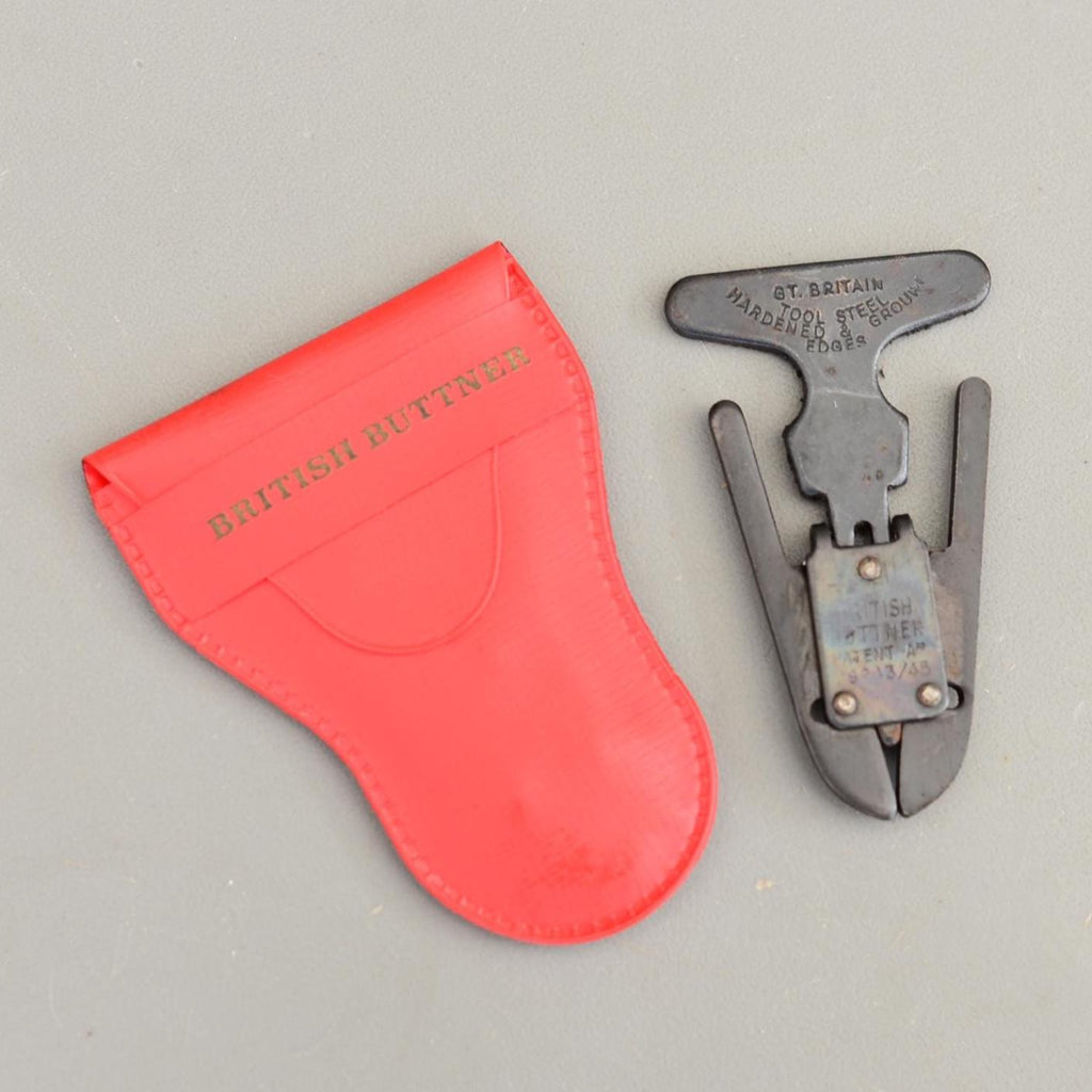 Vintage British Buttner Smoking Pipe Tool Reamer In Case Hardened Steel Patent