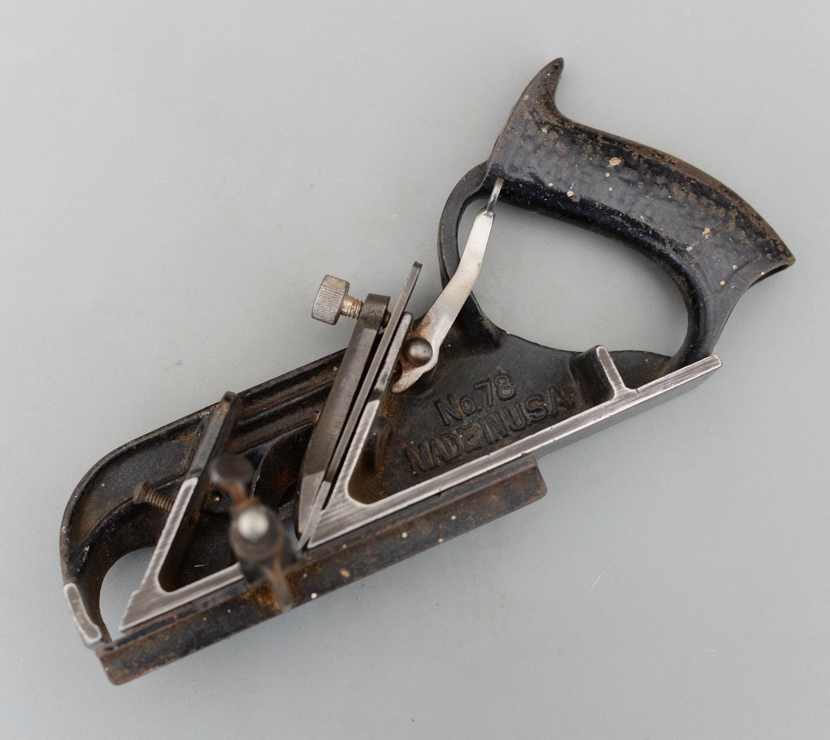 Vintage Rare STANLEY USA No 78 Duplex Rabbet Rebate Fillister Plane