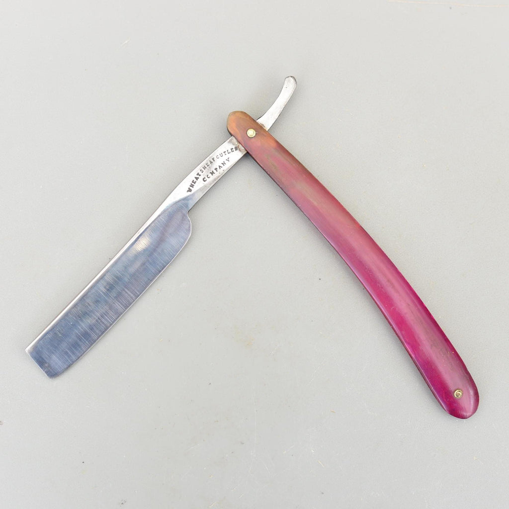Vintage Wheatsheaf Cutlery Company Wedge Straight Razor
