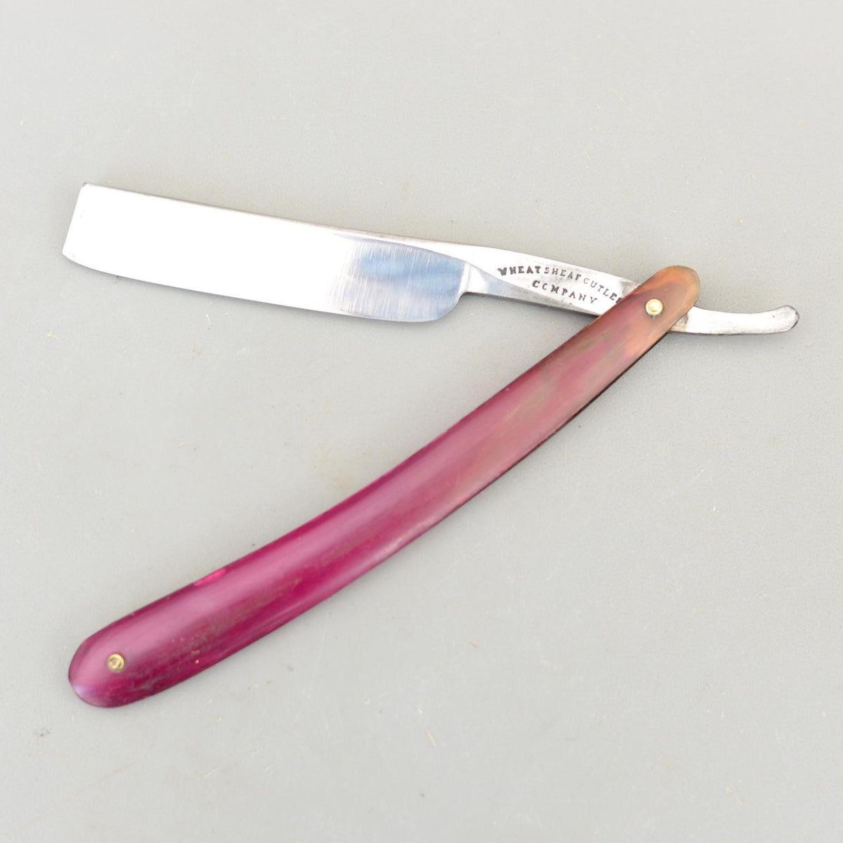 Vintage Wheatsheaf Cutlery Company Wedge Straight Razor