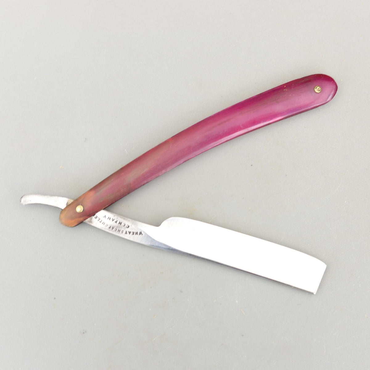 Vintage Wheatsheaf Cutlery Company Wedge Straight Razor