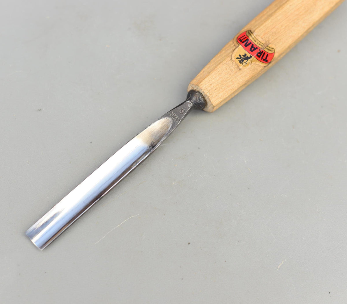 Vintage Tiranti Henry Taylor Acorn Brand Carving Gouge 13mm No6