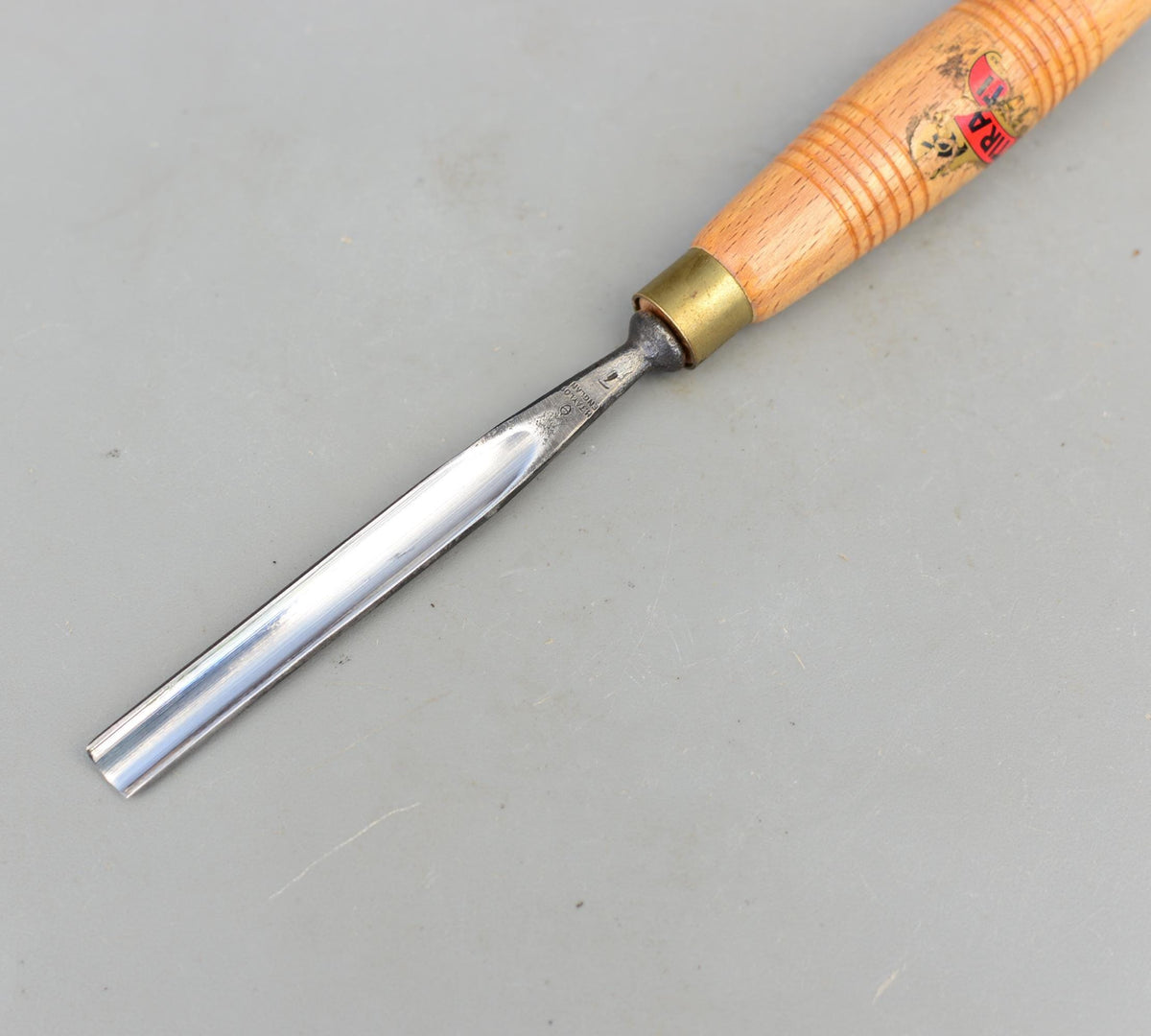 Vintage Tiranti Henry Taylor Acorn Brand Carving Gouge 11mm No7