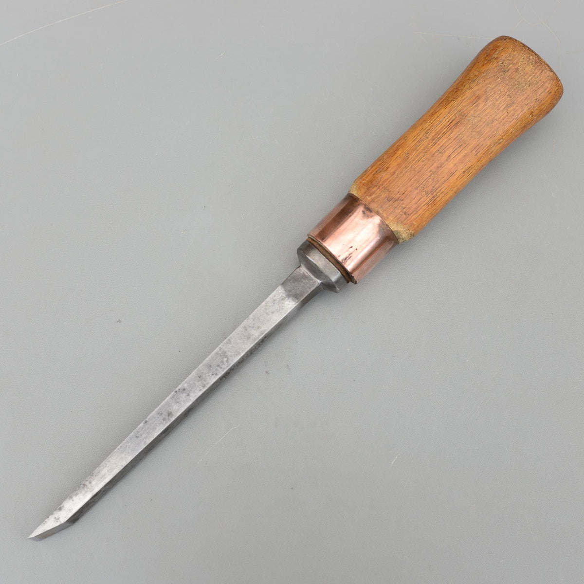 Vintage Isaac Greaves Cast Steel Mortice Mortise Chisel Pig Sticker