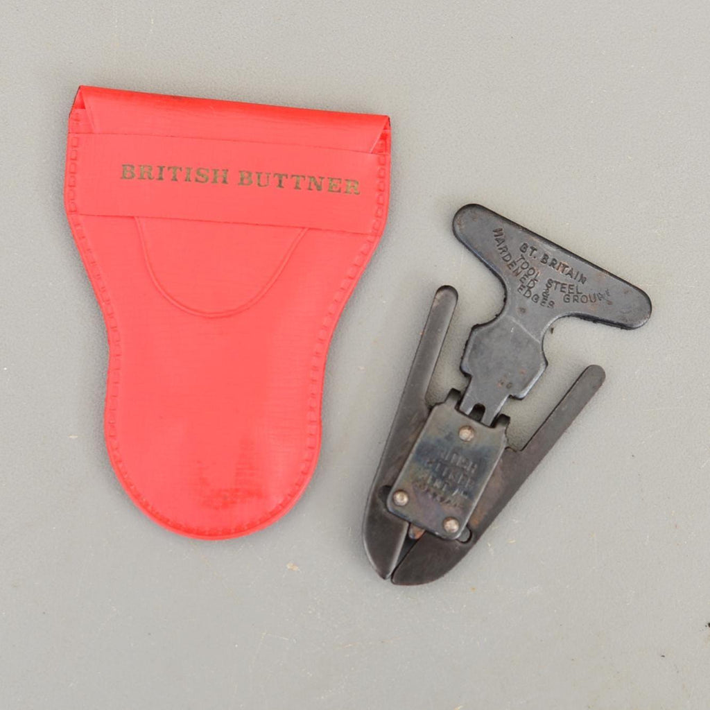 Vintage British Buttner Smoking Pipe Tool Reamer In Case Hardened Steel Patent