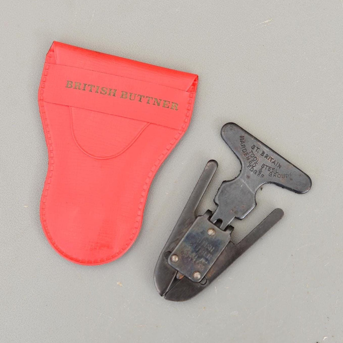 Vintage British Buttner Smoking Pipe Tool Reamer In Case Hardened Steel Patent