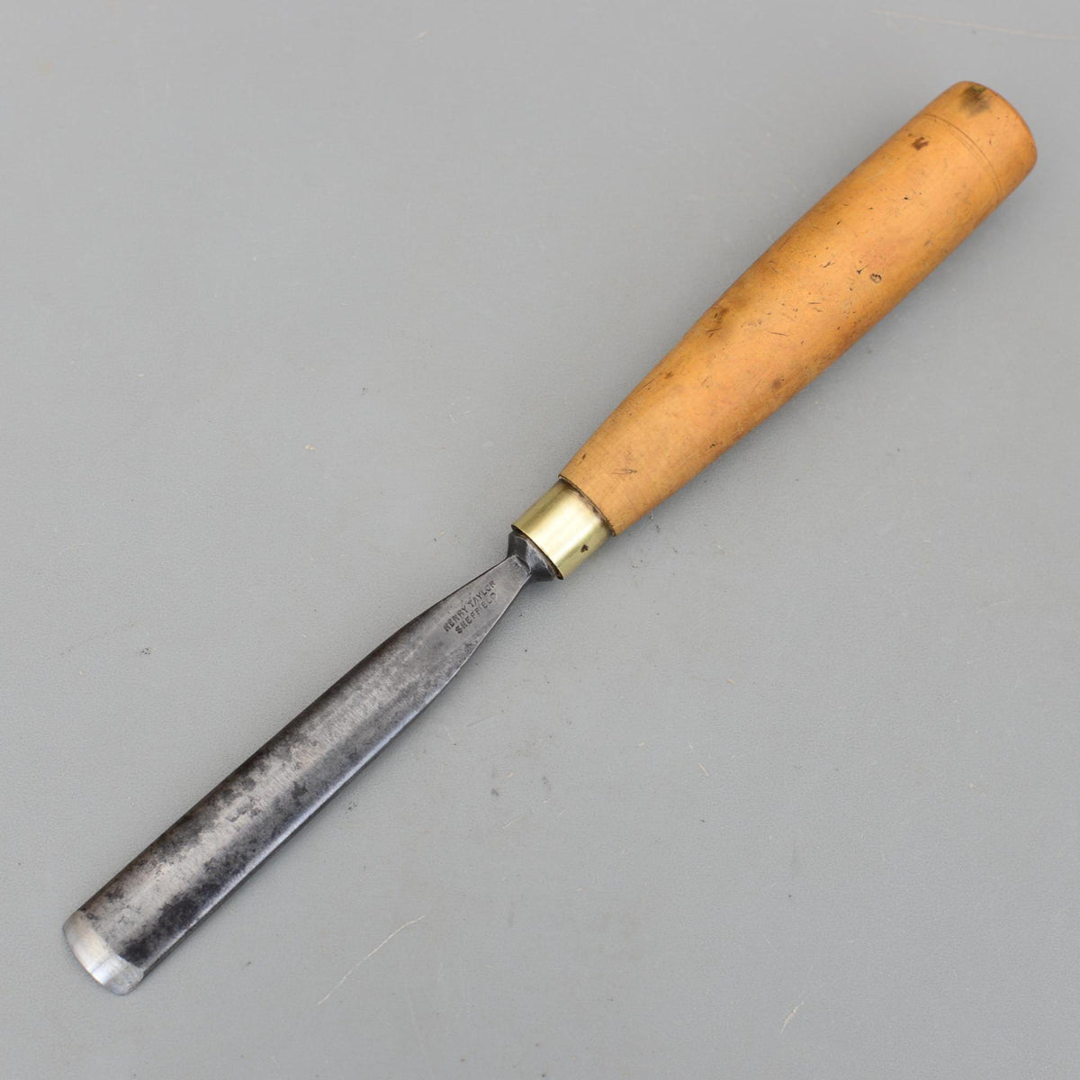 Vintage Rare Henry Taylor Acorn Brand Carving Gouge 19,5mm