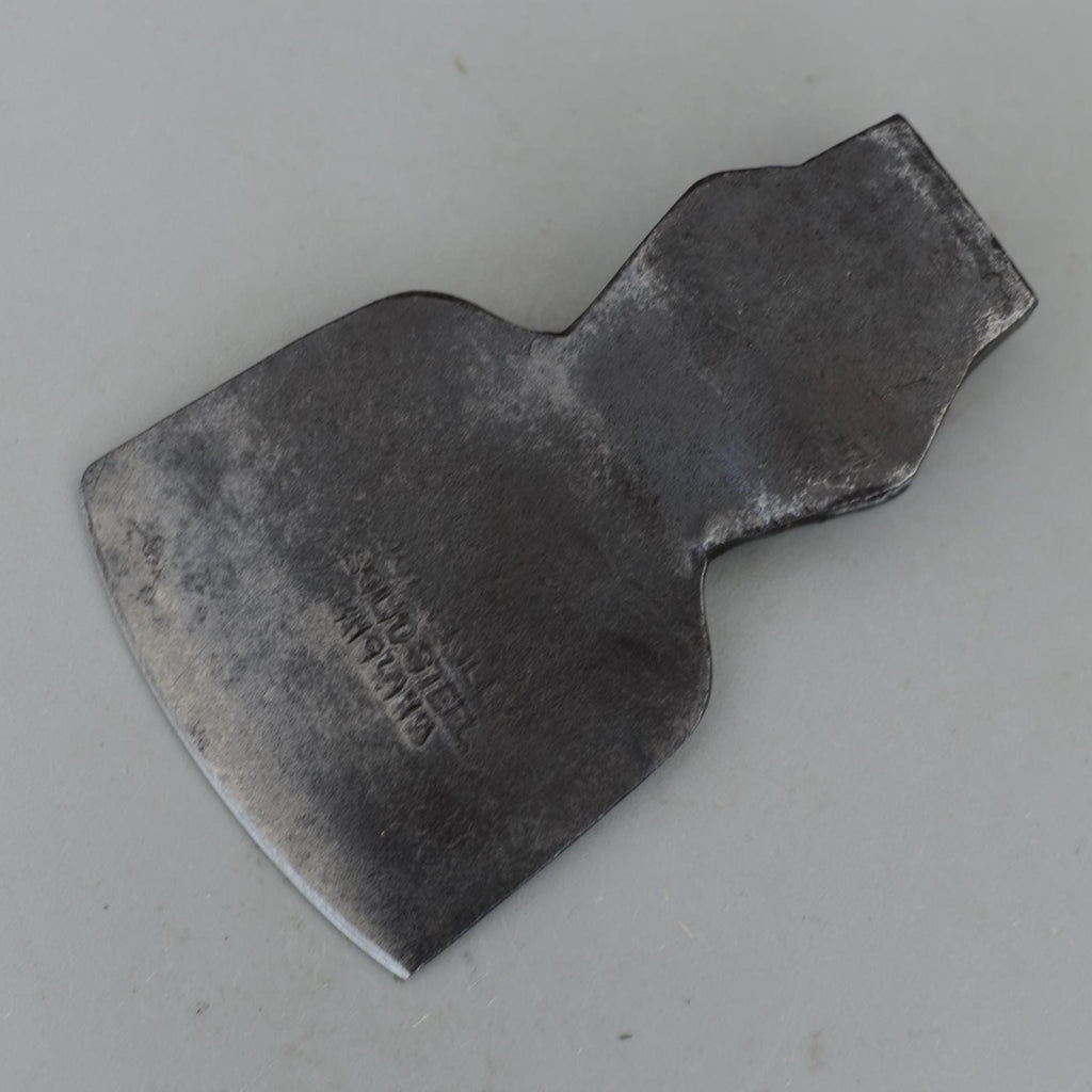 Vintage John Riley Axe Head Solid Steel England