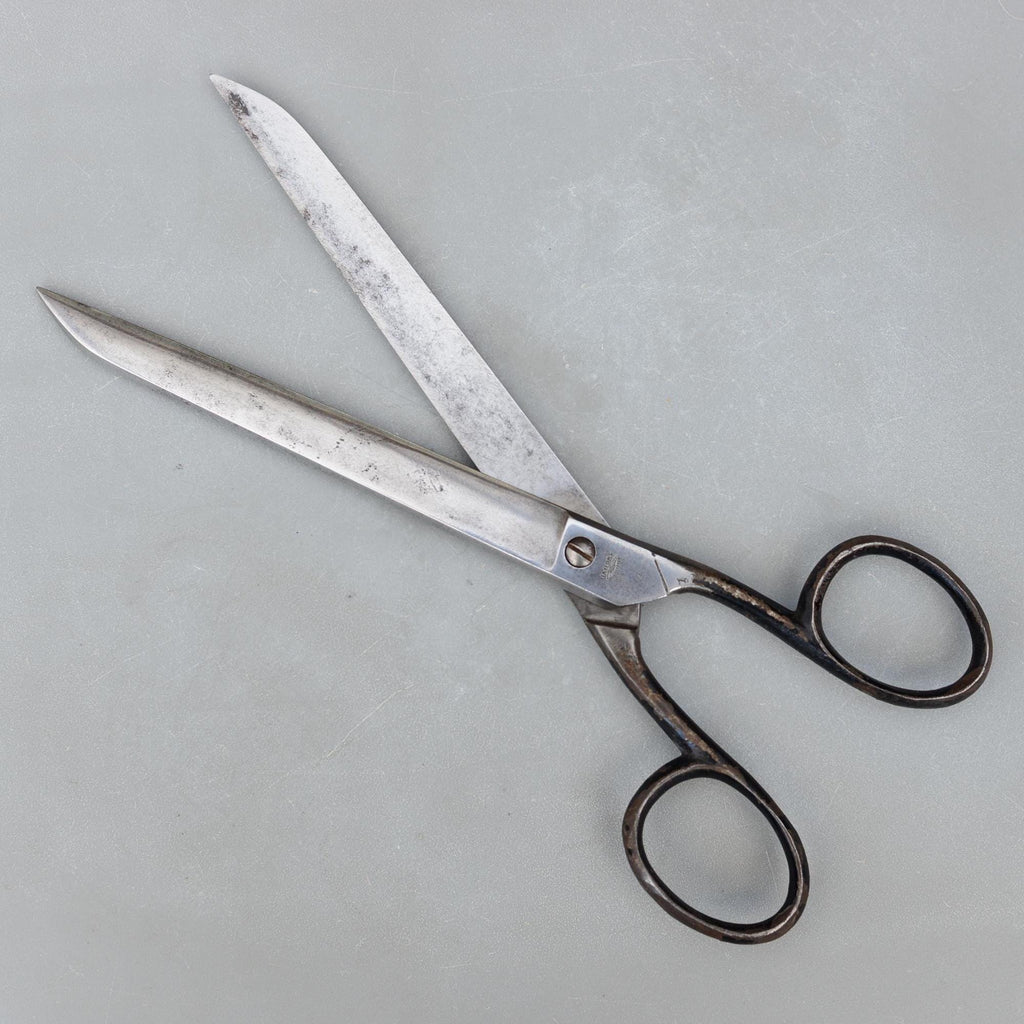 Vintage Rare 10'' Taylor Witness Eye Sheffield Scissors Shears