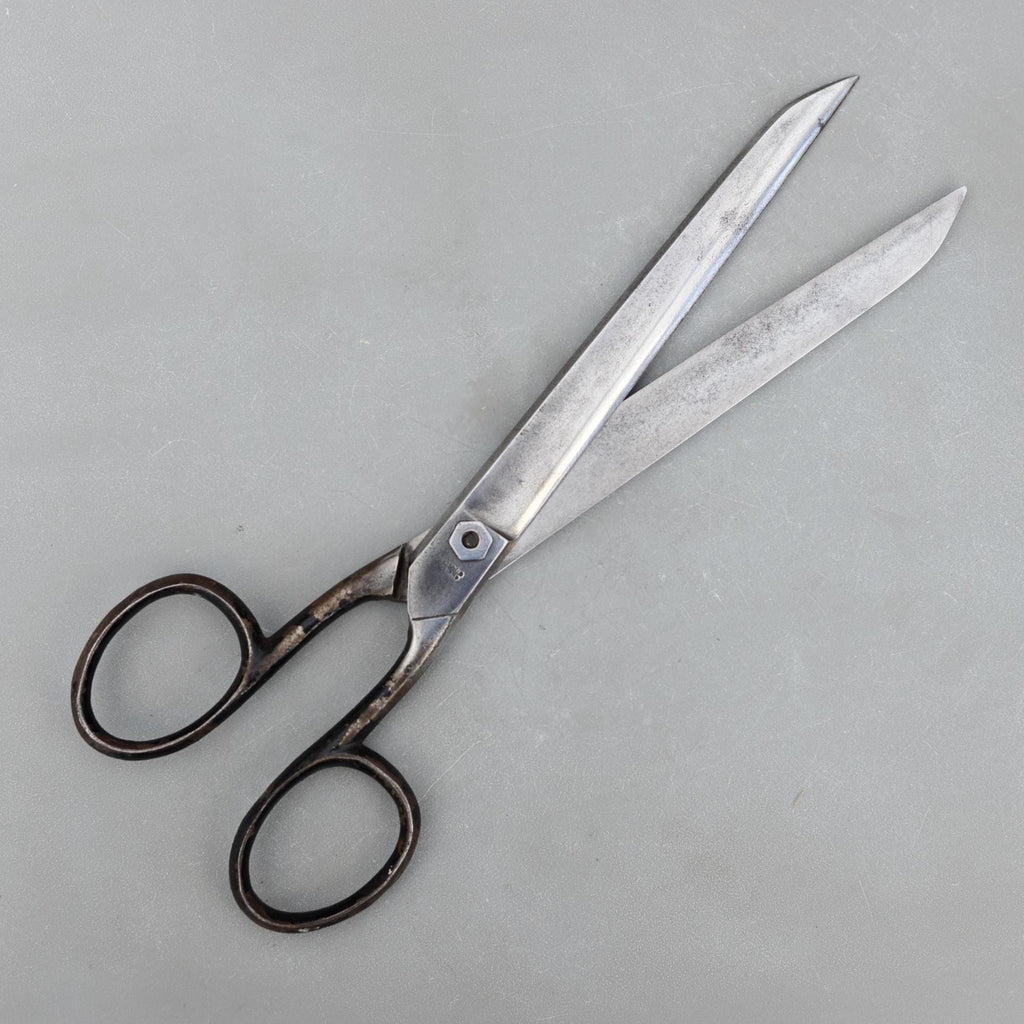 Vintage Rare 10'' Taylor Witness Eye Sheffield Scissors Shears
