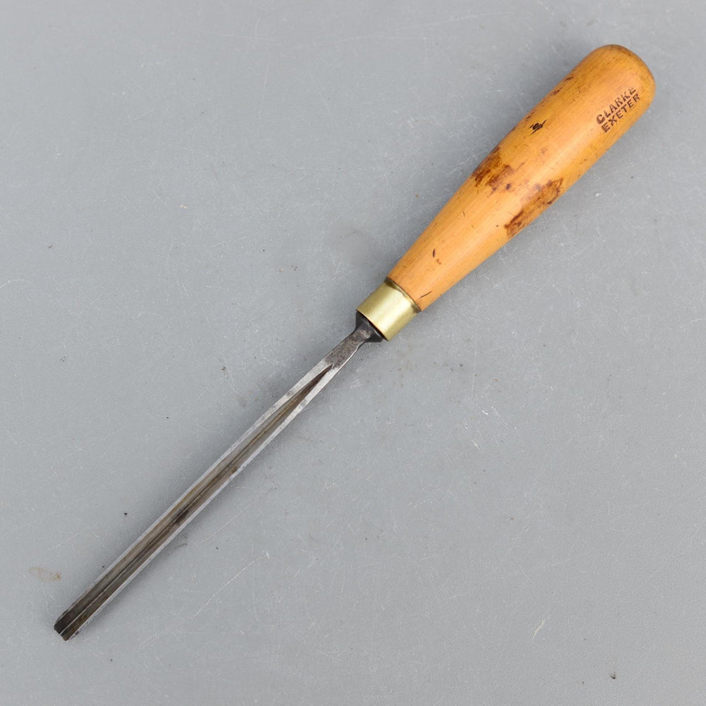 Vintage W.Marples & Sons Sheffield England Carving V-tool / Gouge Chisel Woodcarving Sculptor Engraver