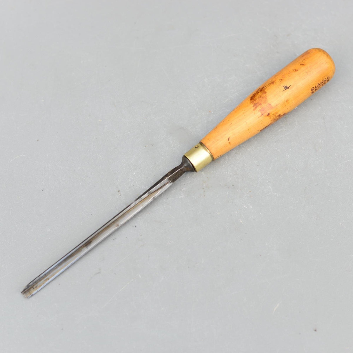 Vintage W.Marples & Sons Sheffield England Carving V-tool / Gouge Chisel Woodcarving Sculptor Engraver