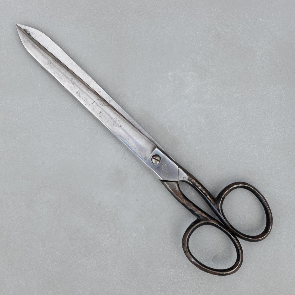 Vintage Rare 10'' Taylor Witness Eye Sheffield Scissors Shears