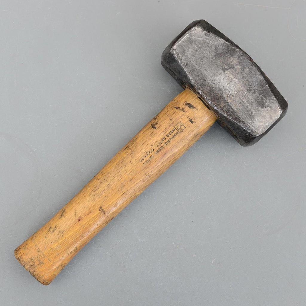 Vintage 4Lb Spear & Jackson Lump Club Hammer Blacksmithing Stonemasons