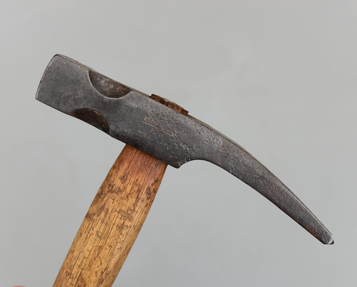 Vintage Brades No 176 Stone Masons Brick Hammer Made in England