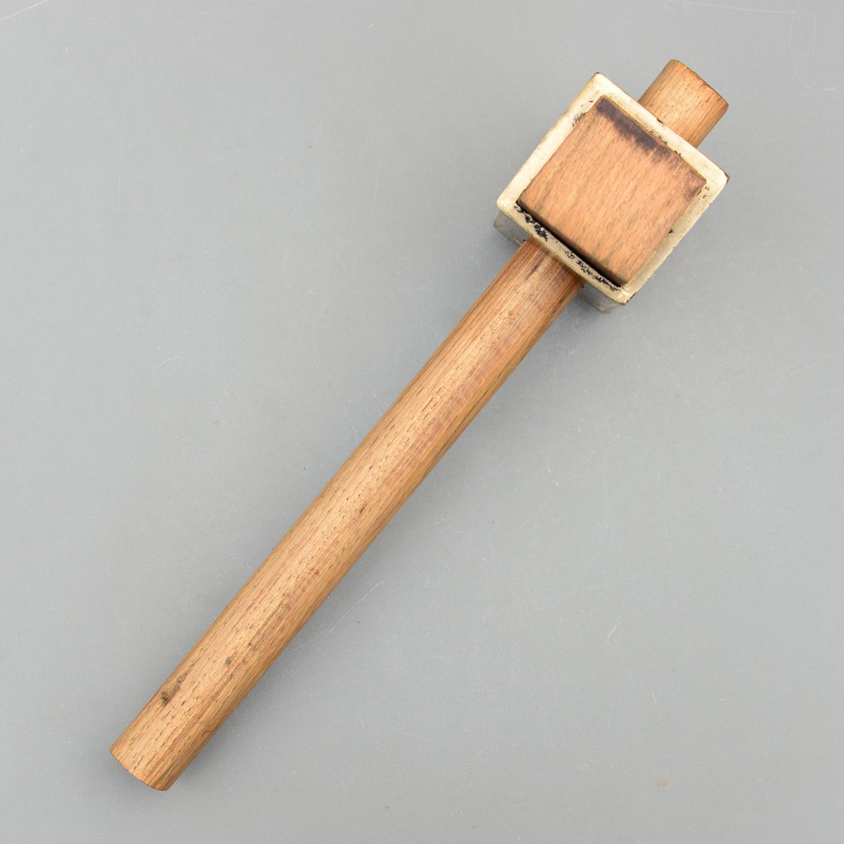Vintage R.Barber Studley Chest Style Brass Mallet