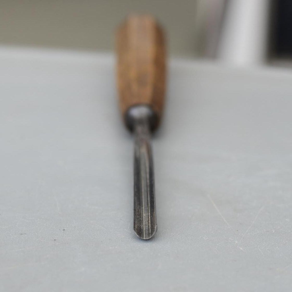Vintage J.Tiranti London 8mm No 8 Carving Gouge Chisel