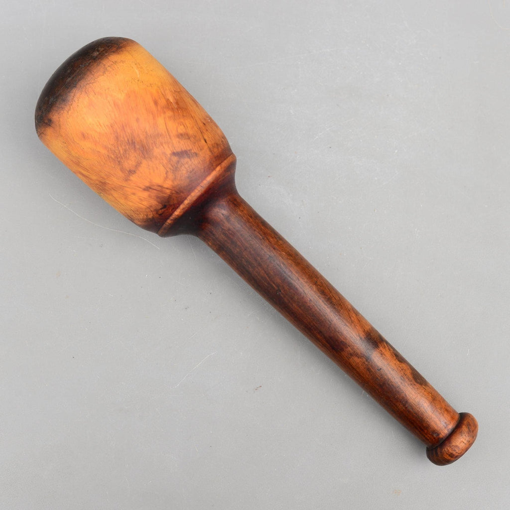 Vintage Wooden Mallet 480g Carving Carpentry Stone Masons