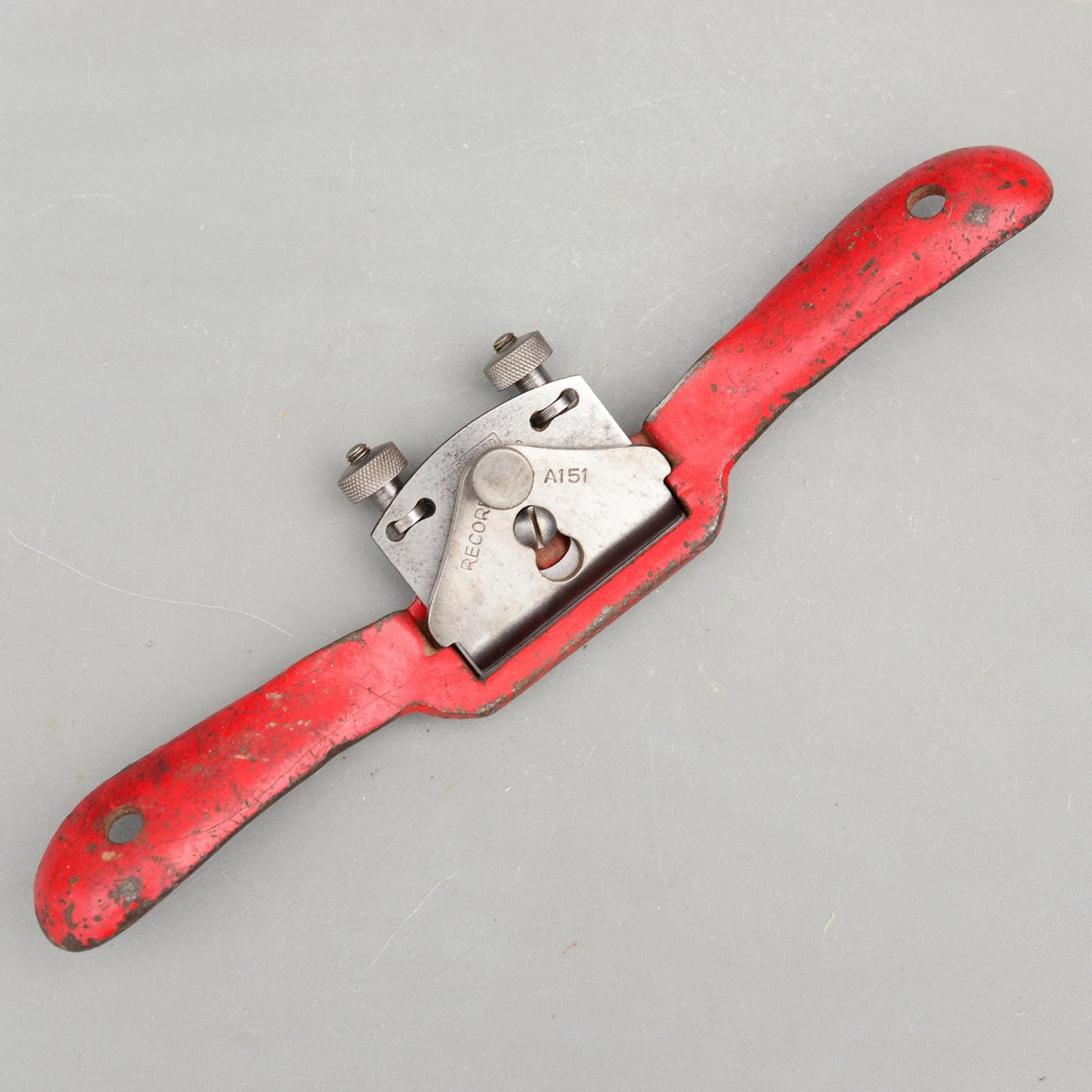 Vintage RECORD Curved Sole Spokeshave England
