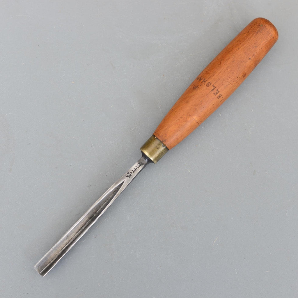 Vintage S.J.Addis England Carving V-tool No 40 / Gouge Chisel Woodcarving Sculptor Engraver
