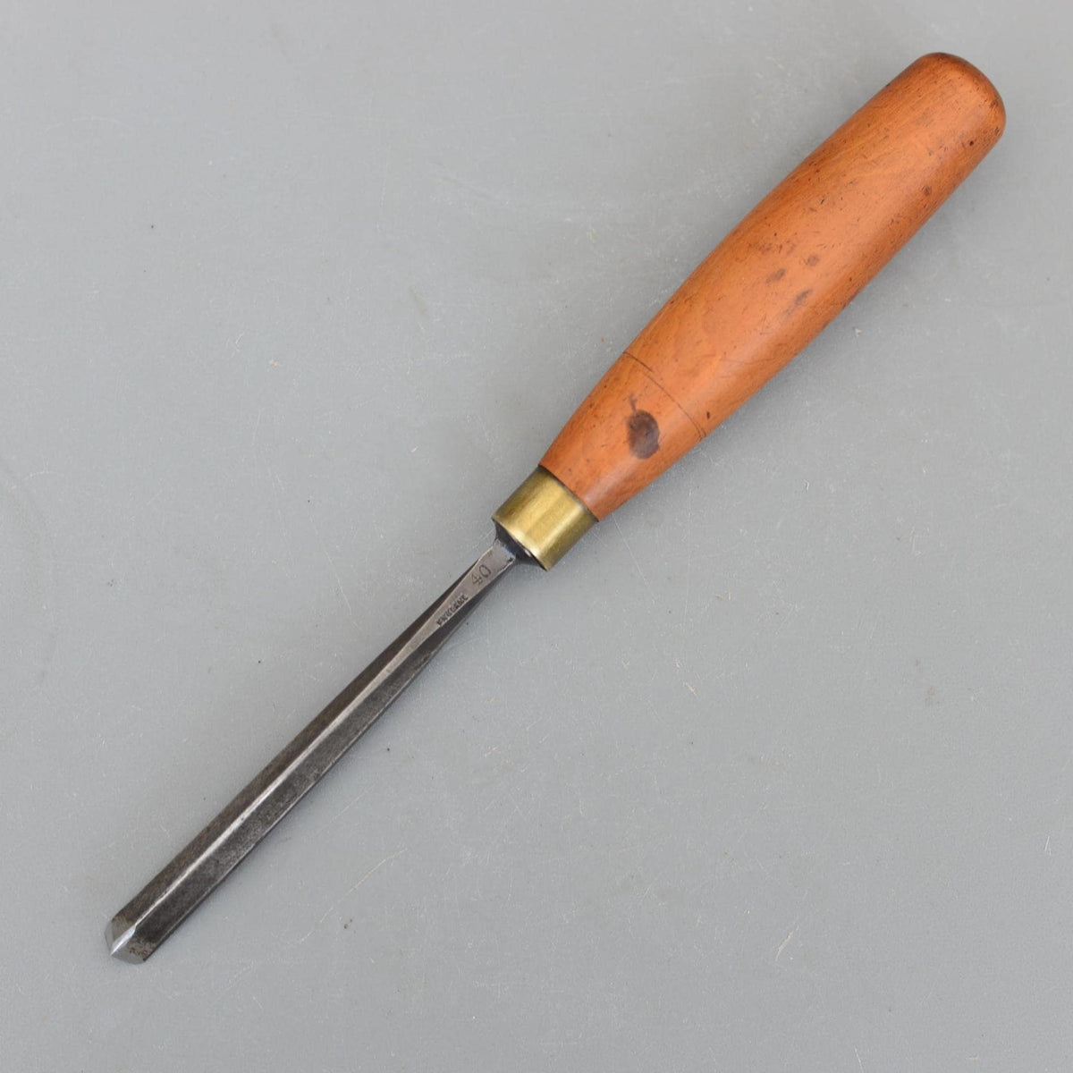 Vintage S.J.Addis England Carving V-tool No 40 / Gouge Chisel Woodcarving Sculptor Engraver