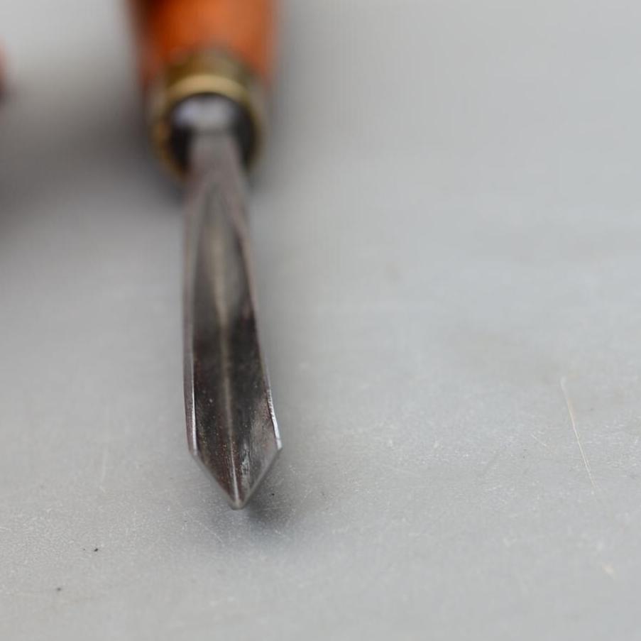 Vintage S.J.Addis England Carving V-tool No 40 / Gouge Chisel Woodcarving Sculptor Engraver