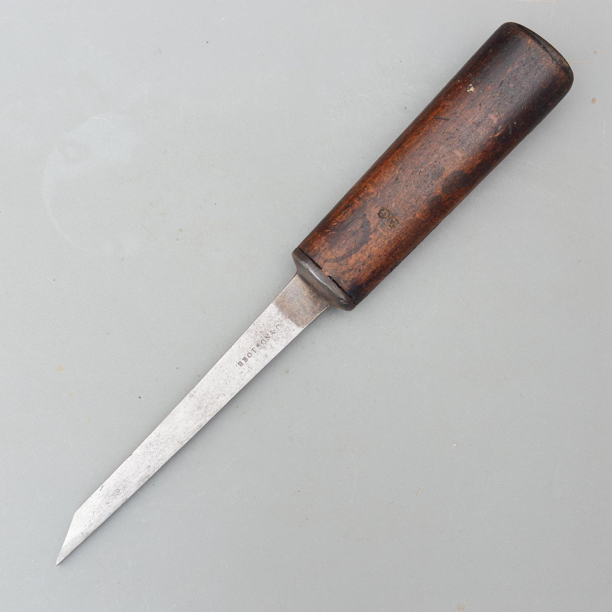 Vintage Rare Ibbotson & Co. Mortice Mortise Chisel Pig Sticker