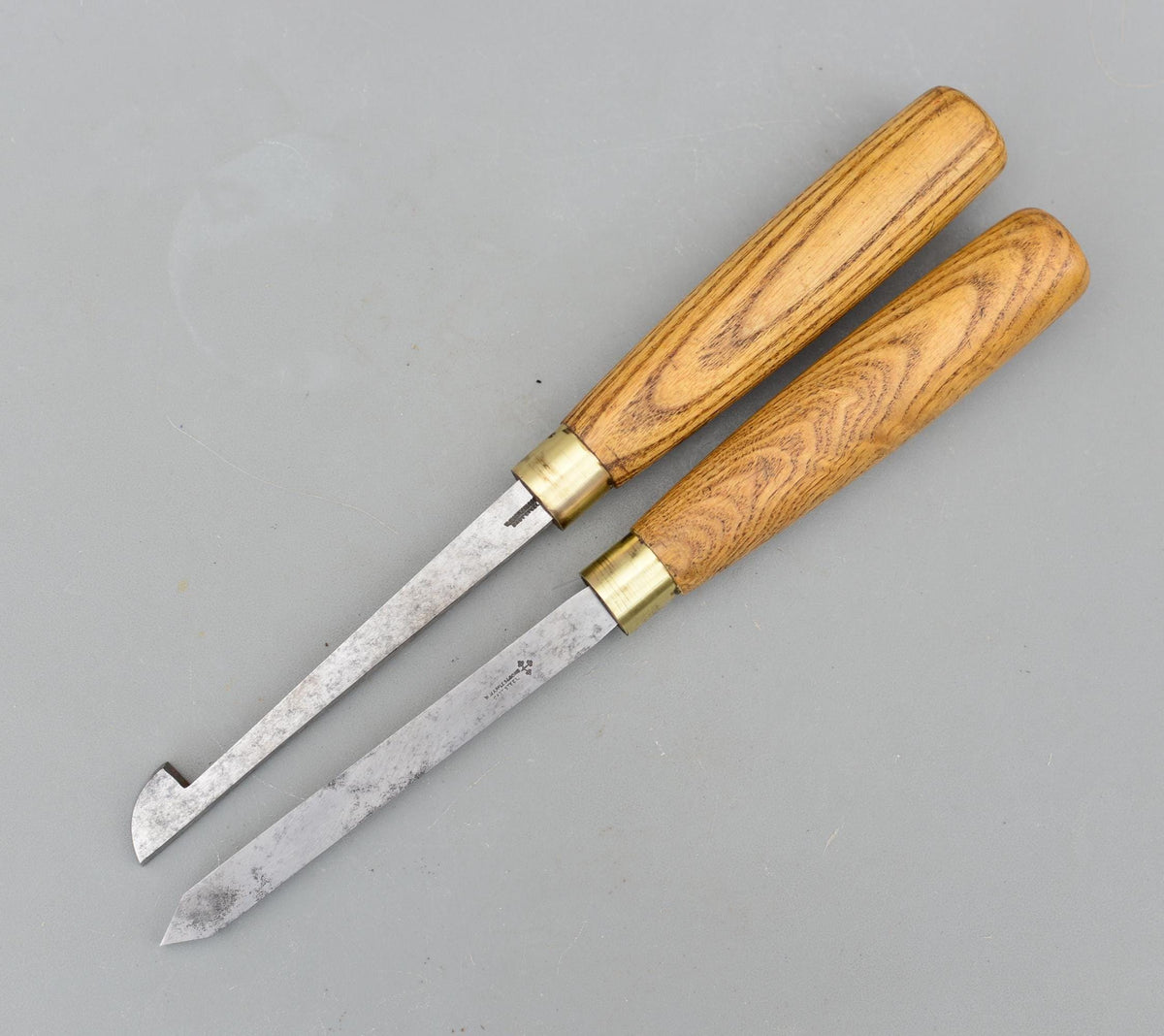 2 Vintage W.Marples & Sons Sheffield England Woodturning Chisel Turning Lathe Tools