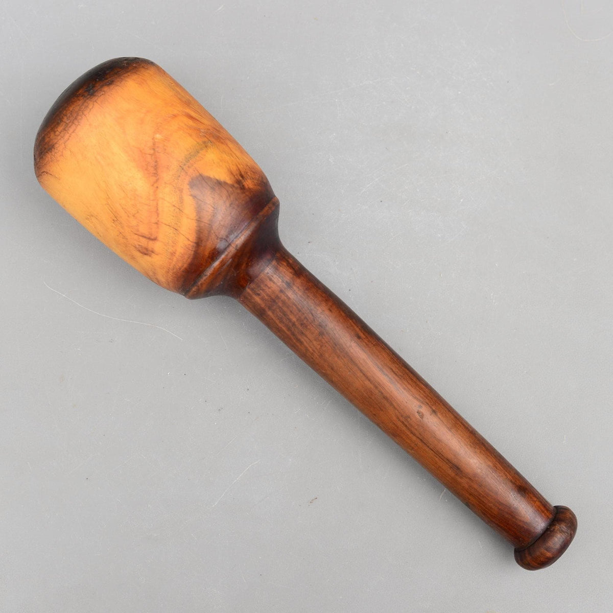 Vintage Wooden Mallet 480g Carving Carpentry Stone Masons