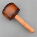 Vintage Lignum Vitae Wooden Mallet 985g Carving Carpentry Stone Masons Sculptor Gouge Chisel