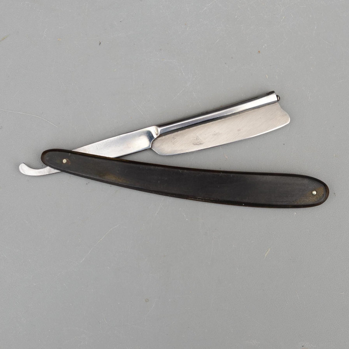 Vintage Ad. Arbenz Mandarin Jougne France Straight Razor Frameback
