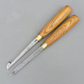 2 Vintage W.Marples & Sons Sheffield England Woodturning Chisel Turning Lathe Tools