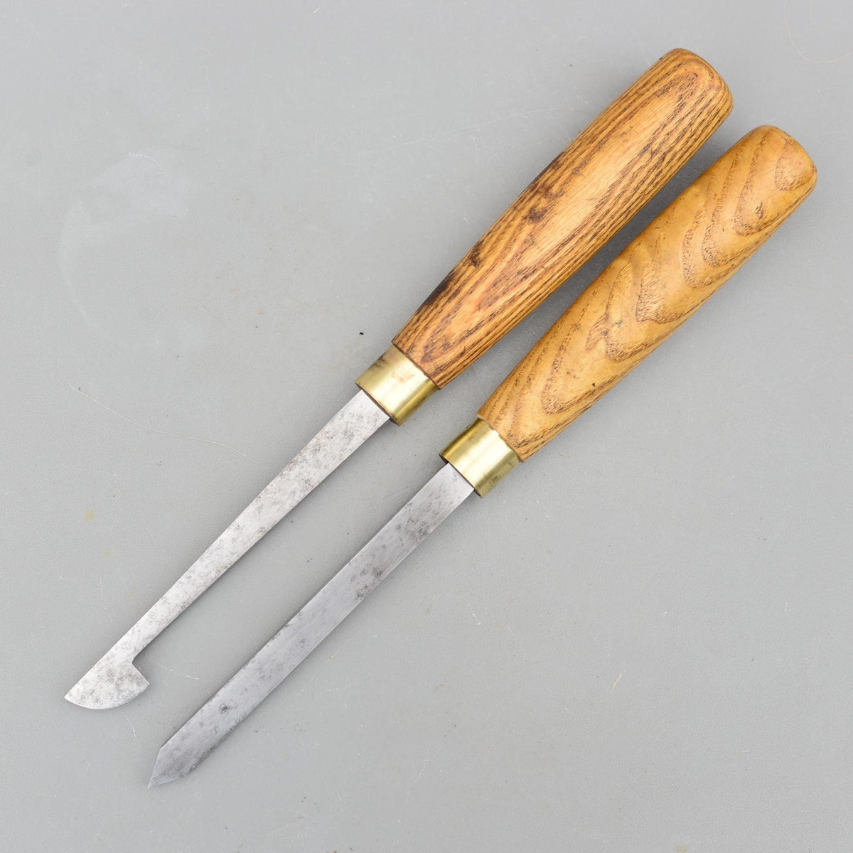 2 Vintage W.Marples & Sons Sheffield England Woodturning Chisel Turning Lathe Tools