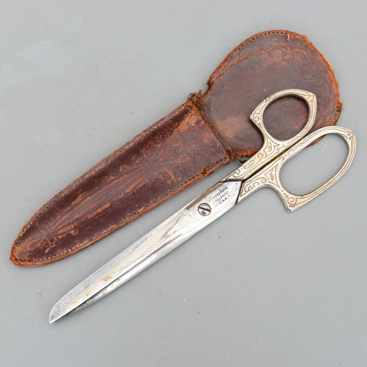 Vintage Rare Eversharp Forged Steel USA Scissors