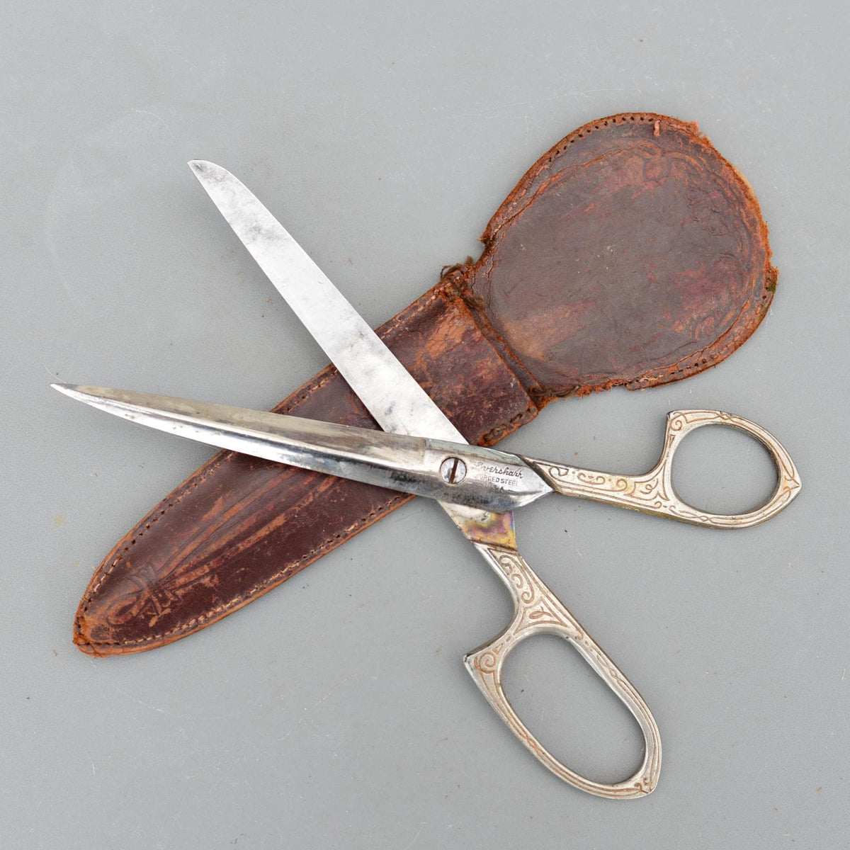 Vintage Rare Eversharp Forged Steel USA Scissors