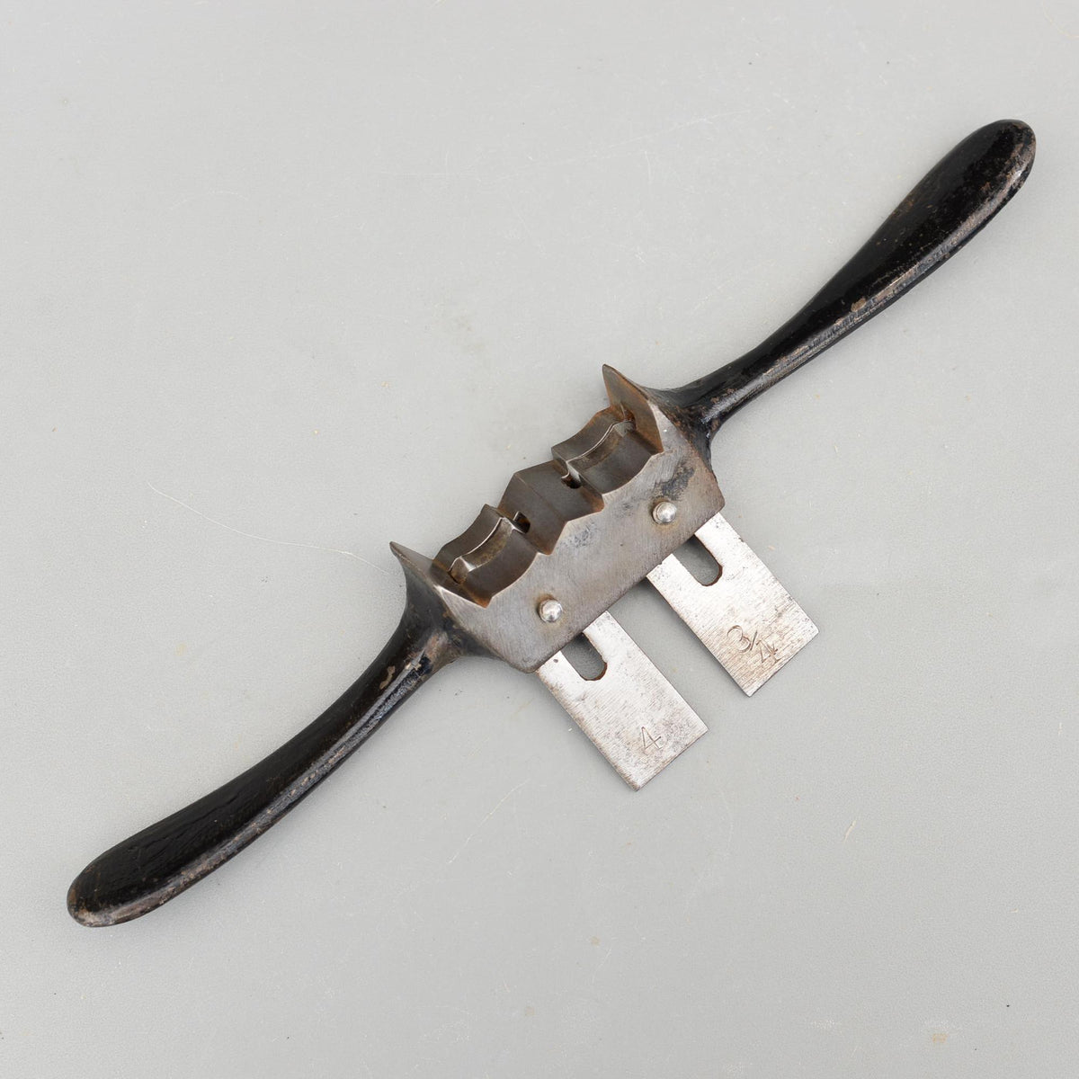 Vintage Double Iron Sash Router Plane Moulding Spokeshave