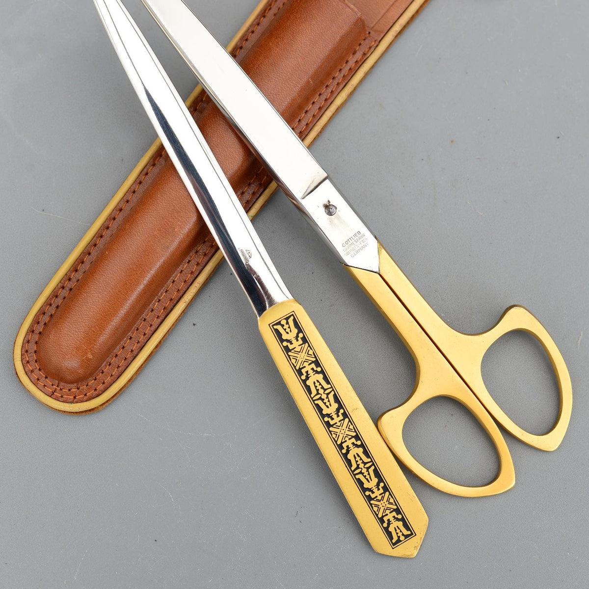 Vintage GOTTLIEB Pyramide Solingen Scissors Letter Opener