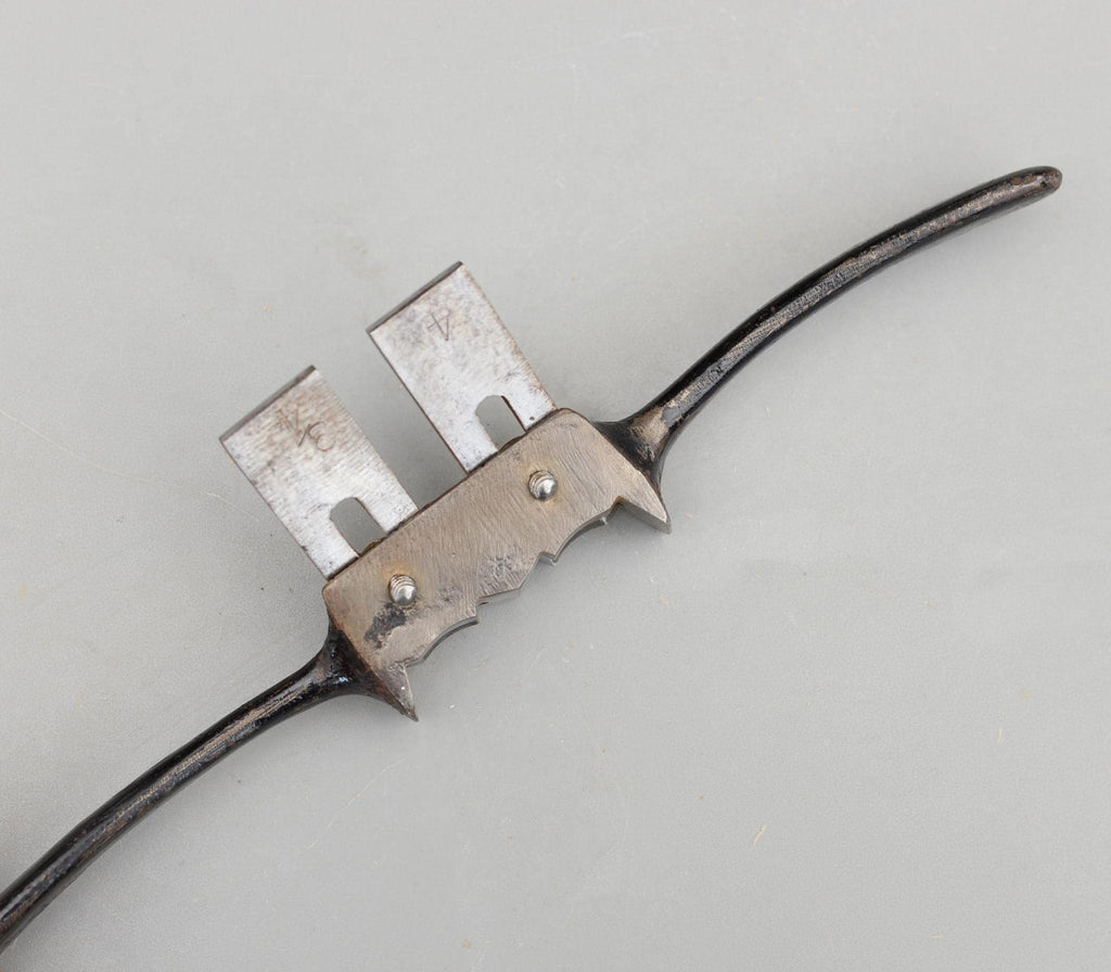 Vintage Double Iron Sash Router Plane Moulding Spokeshave