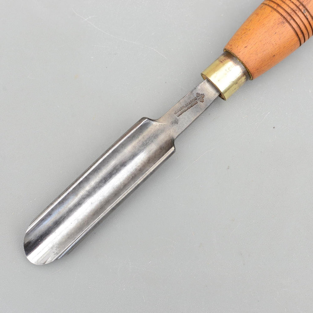 Vintage W.Marples & Sons Sheffield England Spindle Gouge Woodturning Round Tool Turning Lathe Tools