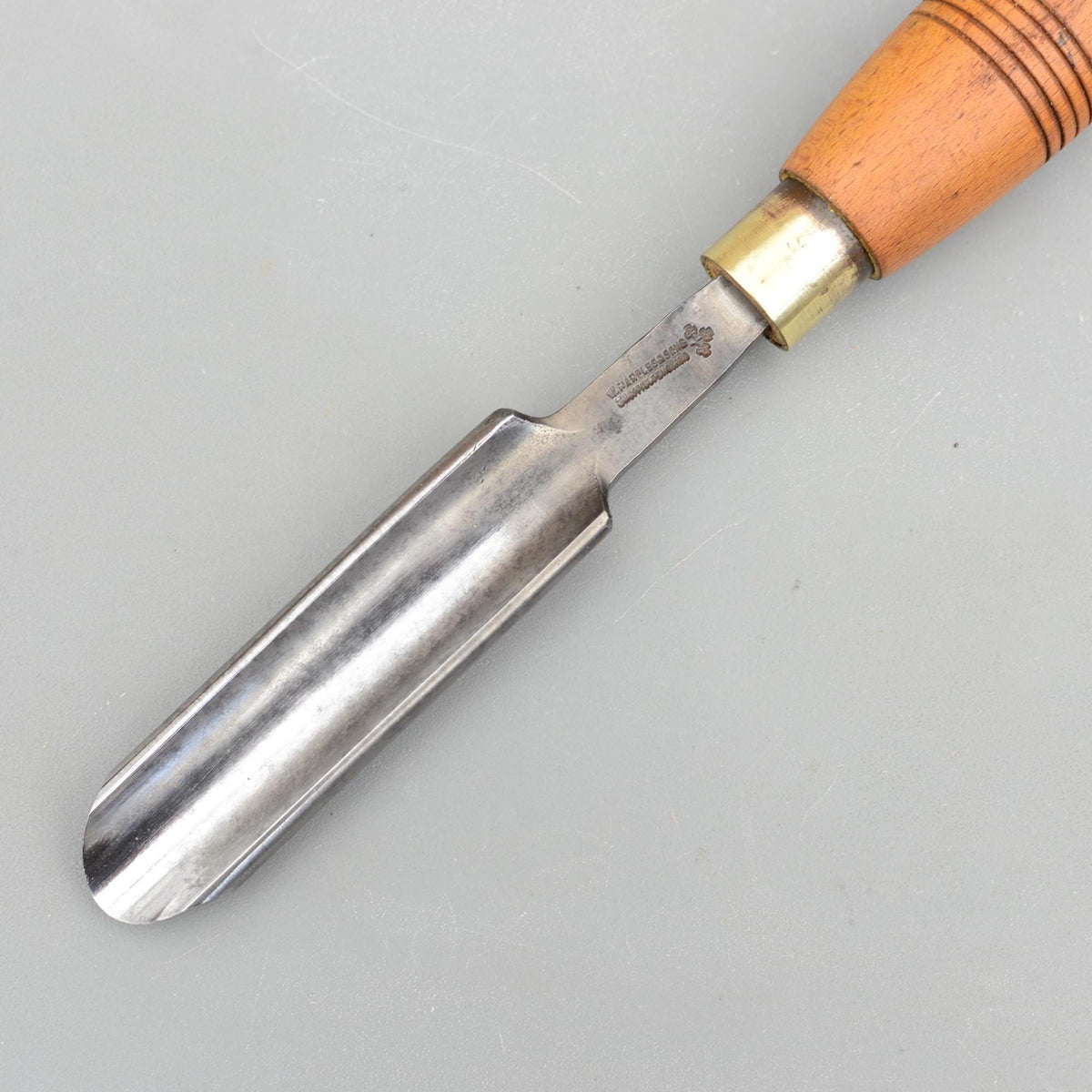Vintage W.Marples & Sons Sheffield England Spindle Gouge Woodturning Round Tool Turning Lathe Tools