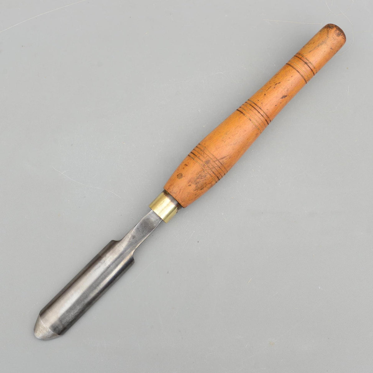 Vintage W.Marples & Sons Sheffield England Spindle Gouge Woodturning Round Tool Turning Lathe Tools
