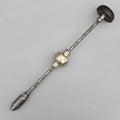 Vintage North Brothers USA 15” Spiral Reciprocating Drill Patented Nov.2.1897