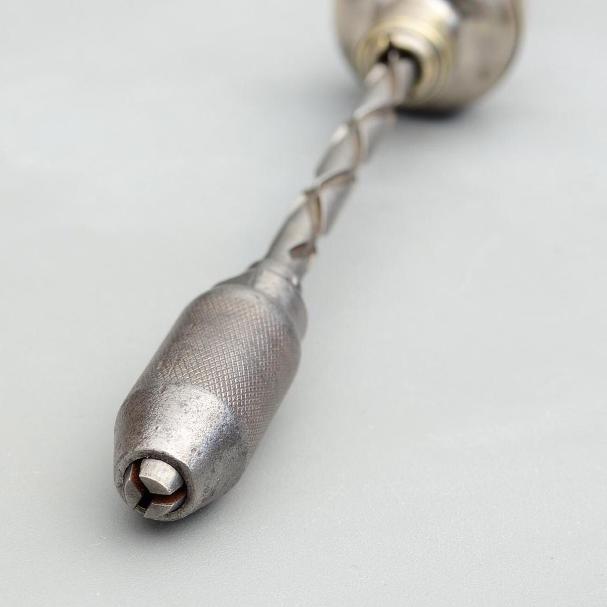 Vintage North Brothers USA 15” Spiral Reciprocating Drill Patented Nov.2.1897