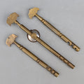 Set 3 Vintage Vitrex Swiss France British Brass Glass Cutters