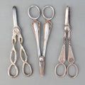 Set 3 Vintage Rare Ornate Grape Scissors