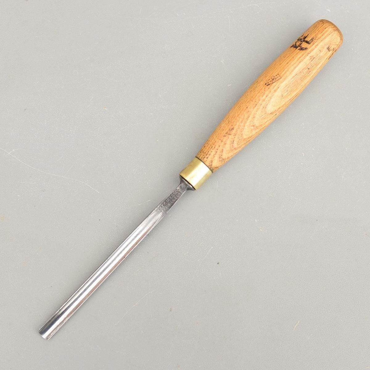 Vintage J.B. Addis & Sons Sheffield England Carving Gouge 8mm No7 10 Prize Medals